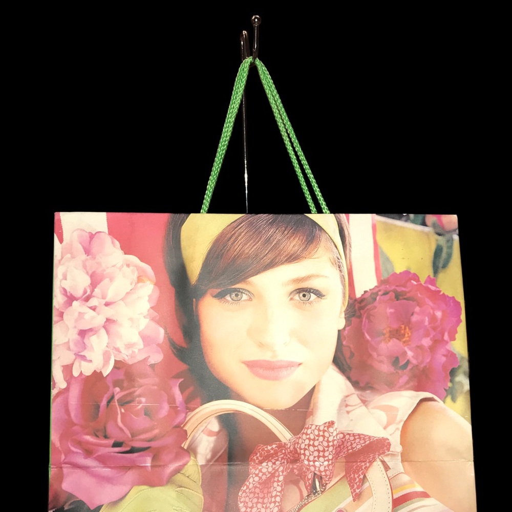 Beautiful and Colorful COACH Paper Bag